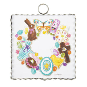 Charm - Mini Gallery Easter Icon Wreath