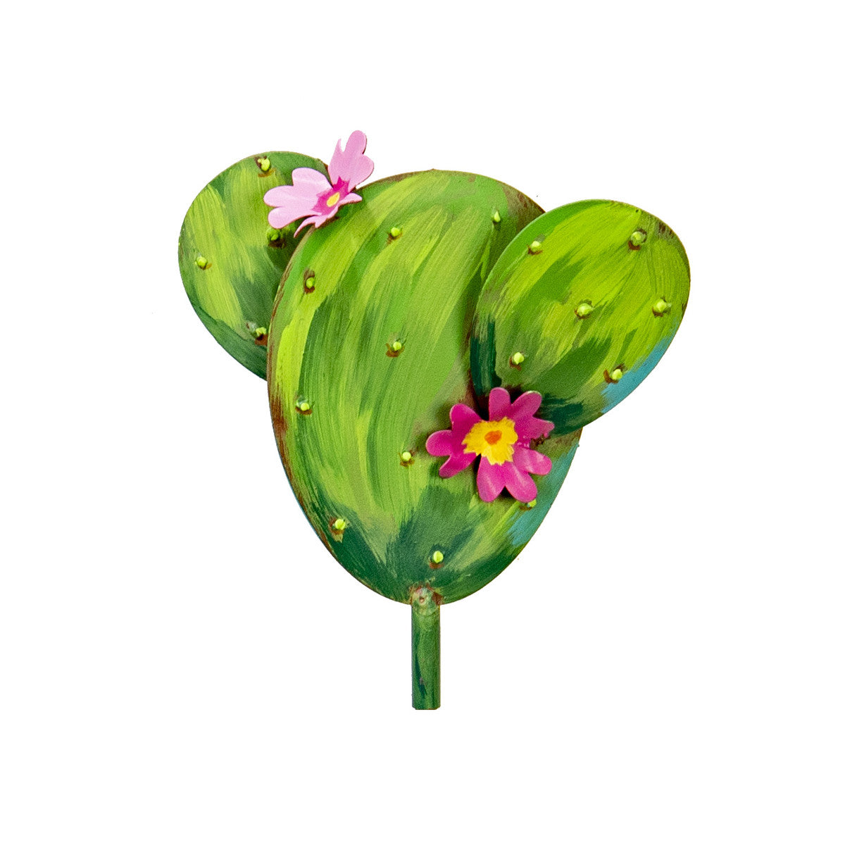 Finial - Cactus & Flower