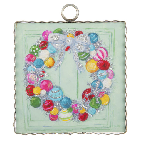 Mini Print - Colorful Wreath