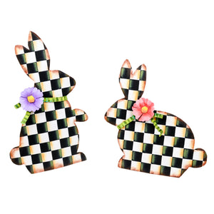 Elegant Rabbits, Set of 2