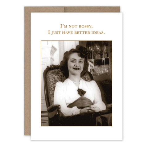 Shannon Martin Cards - I'm Not Bossy
