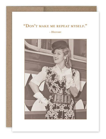 Shannon Martin Cards- Repeat Myself
