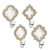 Mirrored Beaded Edge Votive Wall Sconce