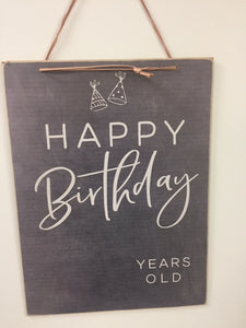 Slate Board - Happy Birthday