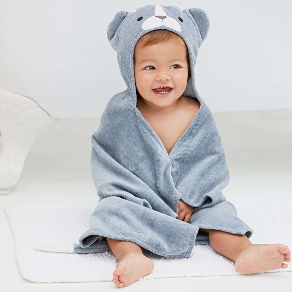 Hooded Baby Bath Wrap - 3 Assorted Styles