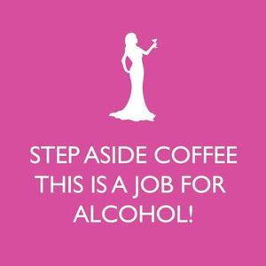 Job for Alcohol Cocktail Napkin